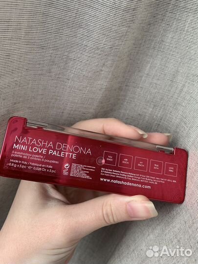 Natasha denona тени mini love
