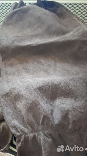 Нарукавники из замши