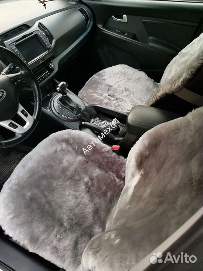 Меховые накидки в автомобиль