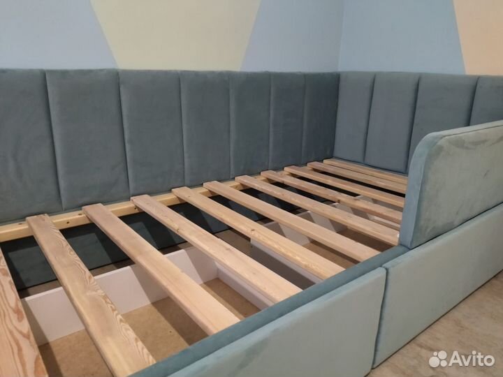 Мягкая детская кровать