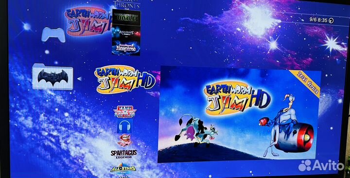 PS3 Super Slim 500гб 2 геймпада игры коробка