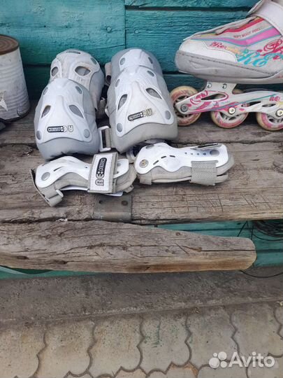 Детские ролики и защита размер 36-41