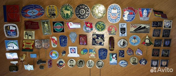 Значки Ленин Армия Спорт Города Разные СССР Ч2
