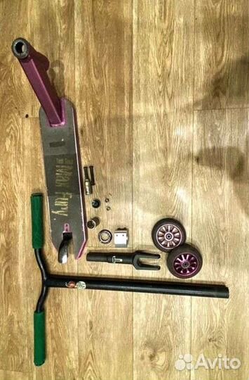 Запчасти на трюковой самокат