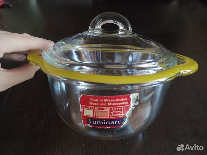 Кастрюля стеклянная Luminarc
