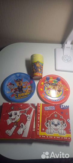 Одноразовая посуда для праздника