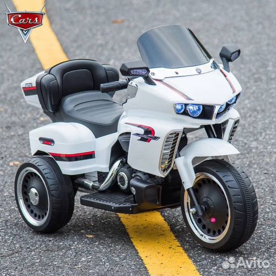 Детский электромотоцикл на аккумуляторе
