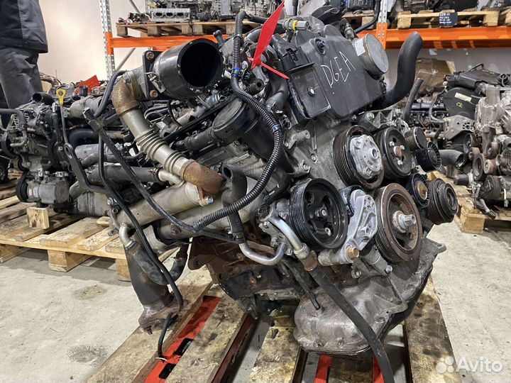 Двигатель D6EA на Киа Мохав Продольный в сборе доставка по РФ