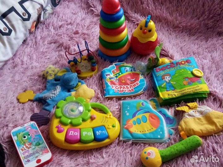 Погремушка разные