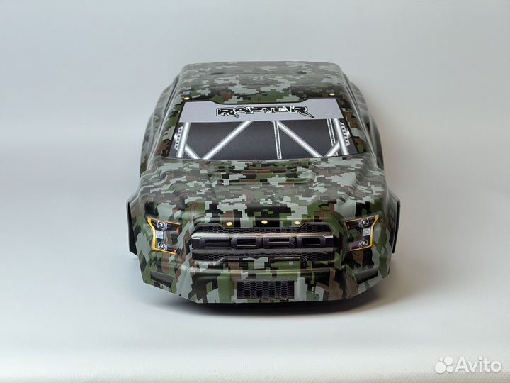 Кузов корка Ford Raptor F-150 (Зеленка пикселька)