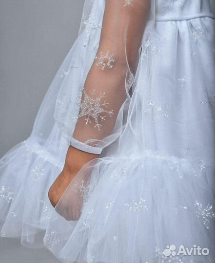 Платье Снежинка