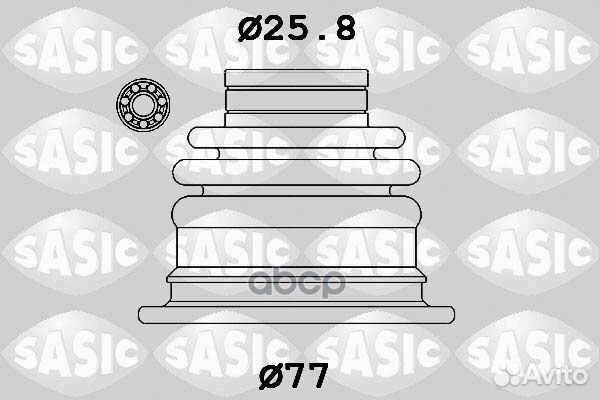 Пыльник шруса (установ. комплект) dacia/renault