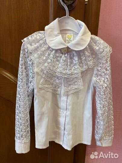 Блузка школьная р.122