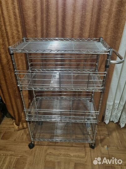 Полка для ванной напольная