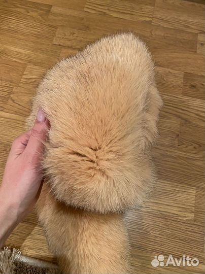 Натуральный меховой воротник