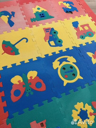 Развивающий коврик пазл