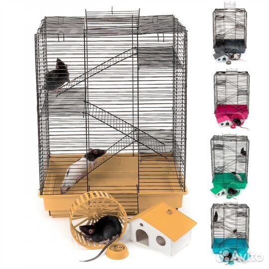 Домик, переноска- клетка для грызунов