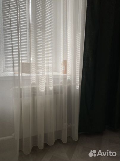 Комплект шторы и тюль покрывало