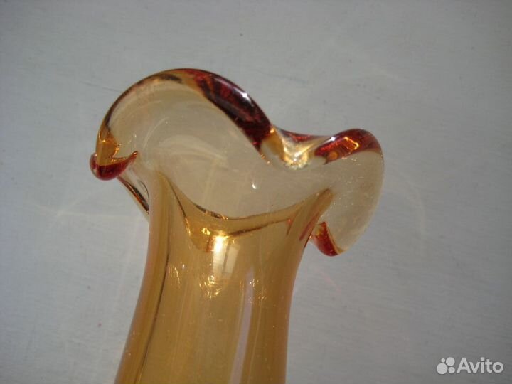 Ваза Чешское стекло