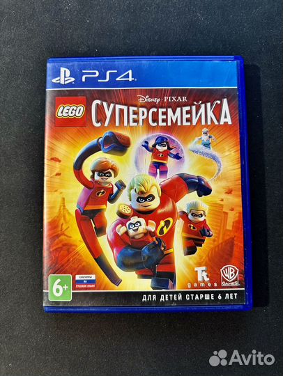 Lego Суперсемейка ps4