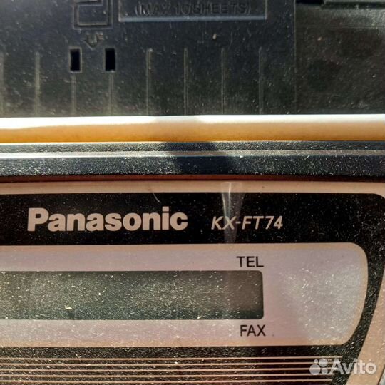 Факс panasonic KX-FT74