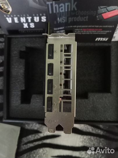 Видеокарта MSI 1660 super ventus 6gb