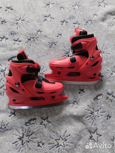 Коньки раздвижные 34 37