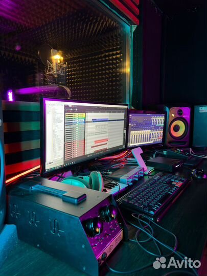 Студия звукозаписи, написание битов, аранжировка