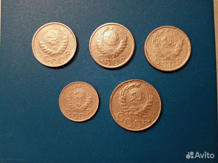 Монеты 10,15, 20 коп, Ранний СССР, рамочники