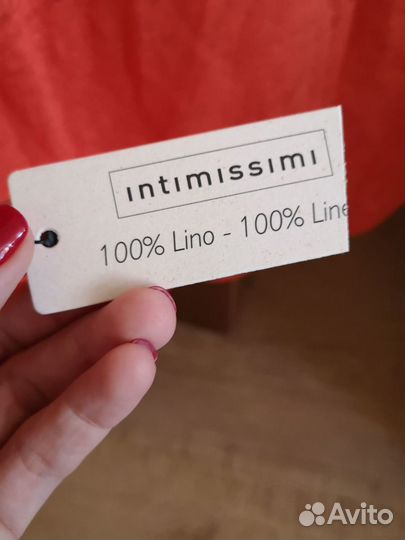 Топ из льна intimissimi