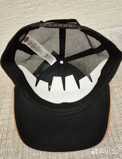 Бейсболка с сеткой Dickies Logo Brown (Оригинал)