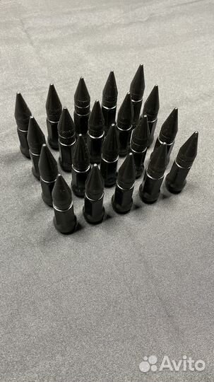 Гайки пики М12*1,5 Черные