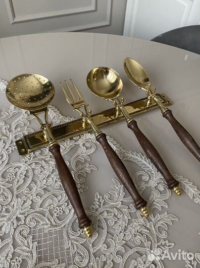 Набор кухонный Латунь Италия