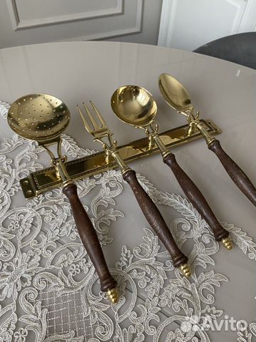 Набор кухонный Латунь Италия