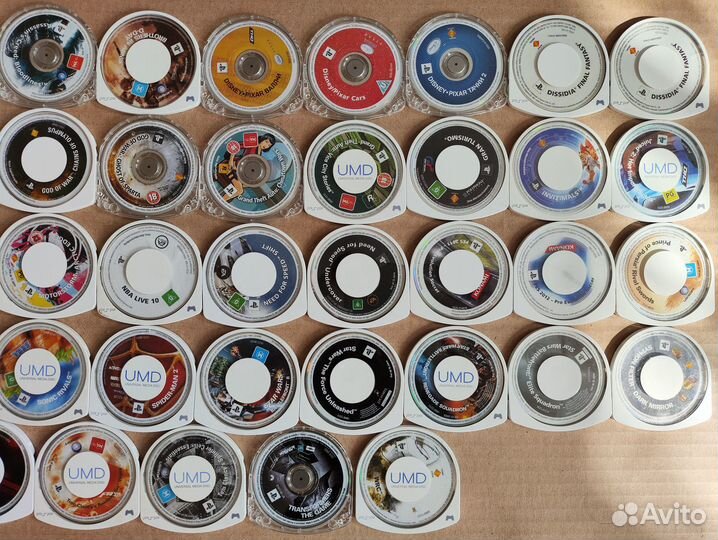 Диски для PSP