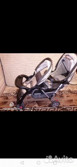 Коляска для двойни