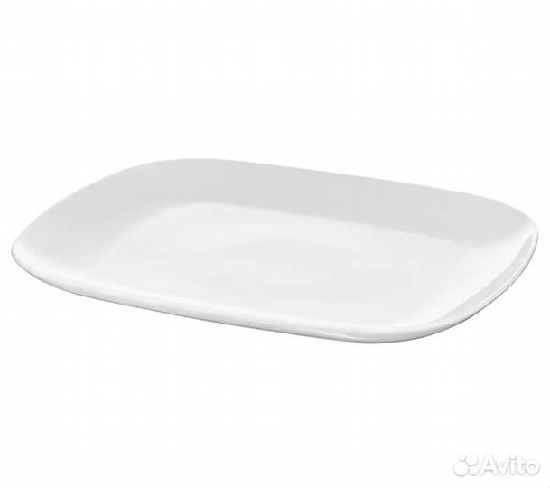 Посуда IKEA Vardera, белая