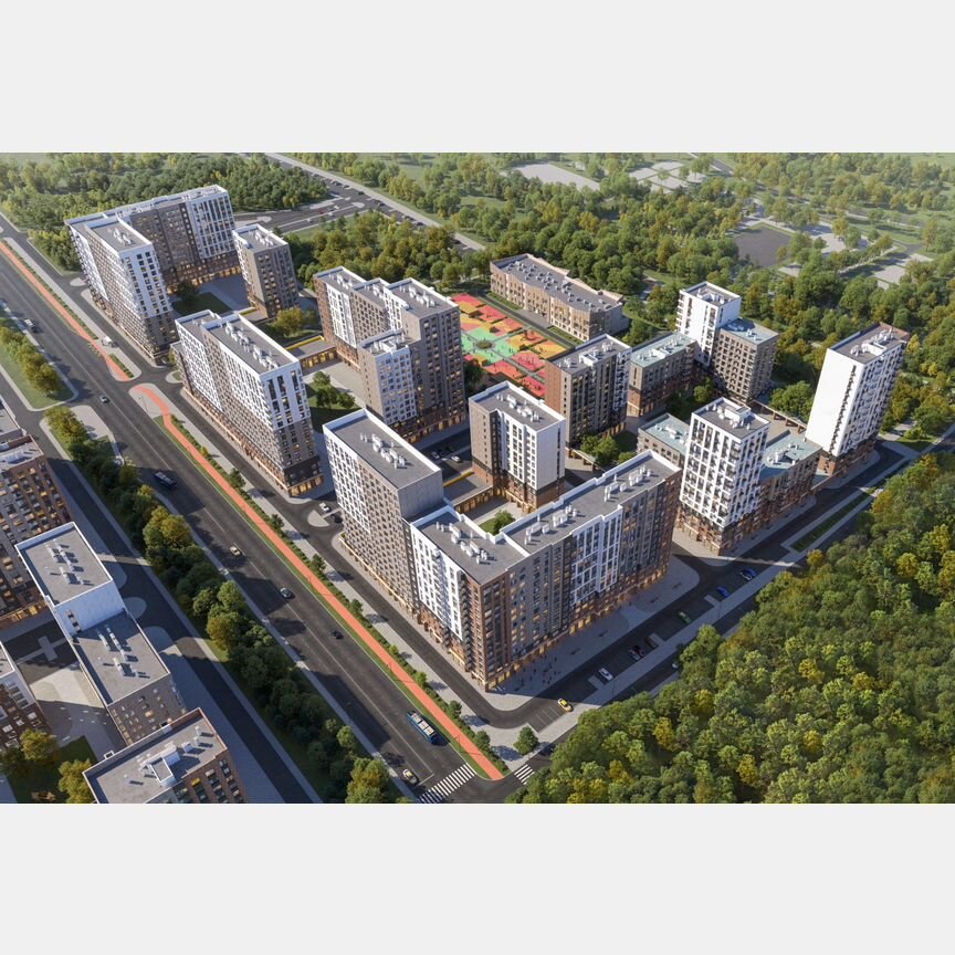 2-к. квартира, 57,9 м², 2/8 эт.