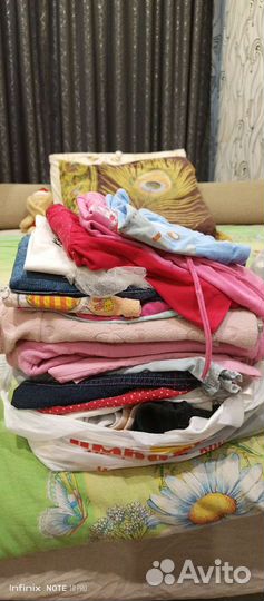 Вещи пакетом на девочку 74-80