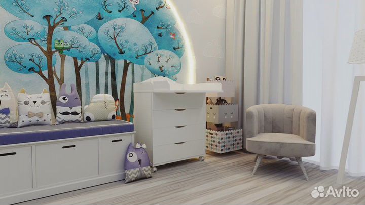 Комод пеленальный Инканто Виктория 600/4