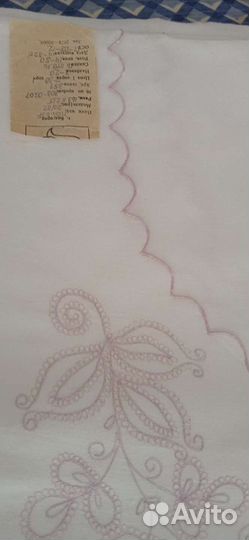 Пододеяльники и наволочки СССР вышивка новые