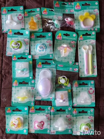 Бутылочки для кормления, Соски Avent, Lubby