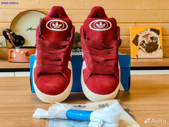 Кроссовки Adidas Campus RED