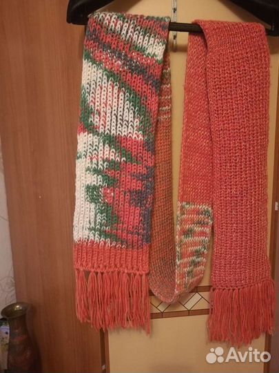 Теплый шарф, 2.4м-длина
