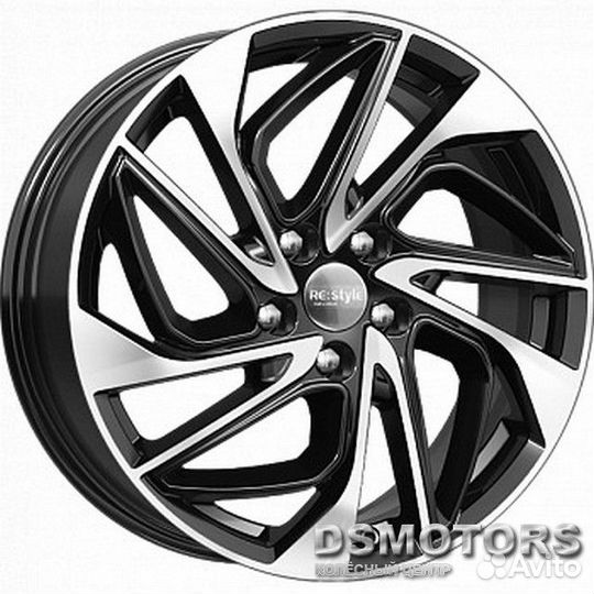 Диски кс883 7.0/18 5x114.3 ET35 d66.1 алмаз чёрный