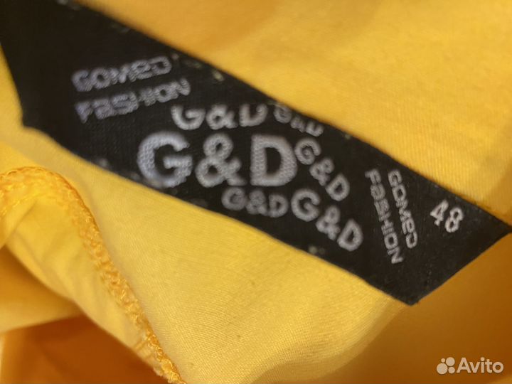 Платье в стиле сафари хлопок 48 размер