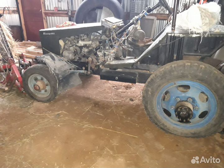 Мини-трактор УРАЛЕЦ 220 гидрофицированный, 1996