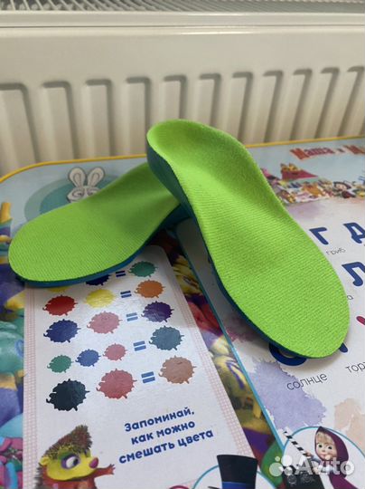 Стельки ортопедические детские