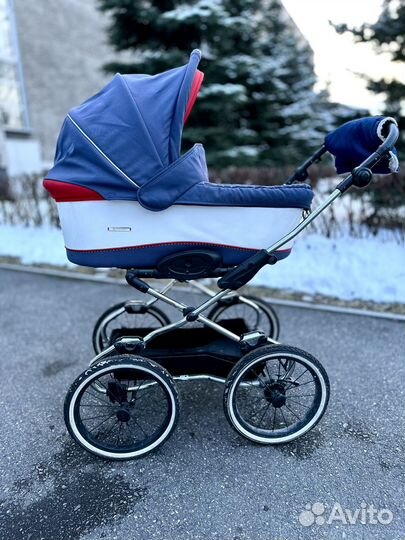 Коляска-люлька navington на поворотных колёсах