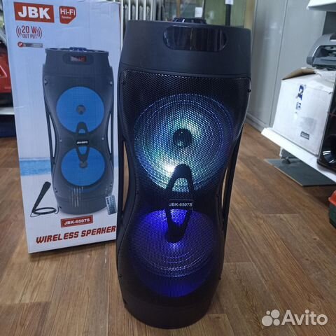 Беспроводная портативная колонка JBK-6507S с микро